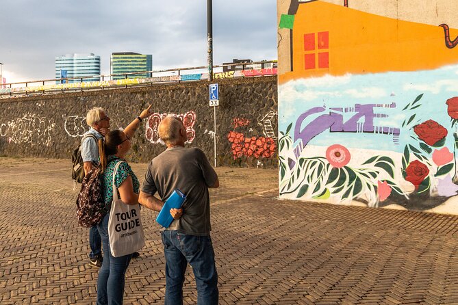 1,5 hour private guided Mural Street Art tour in Arnhem - Following the route toward the Rhine