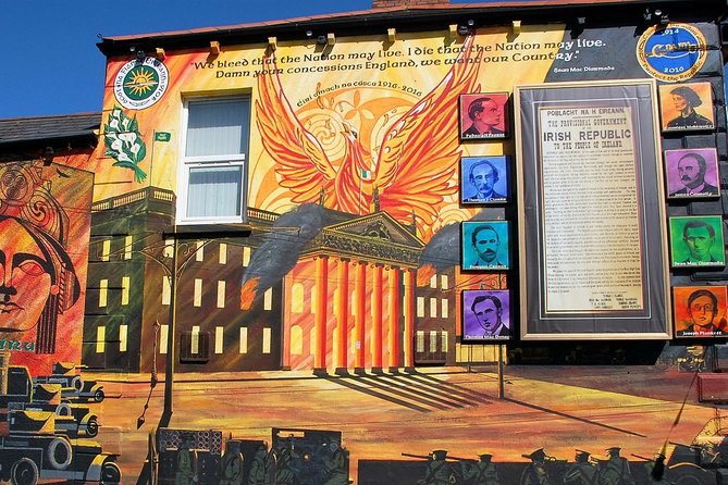 2 Hour Private Belfast Taxi Cab Tour of Troubles & Peace walls - Shankill Road and loyalist identity