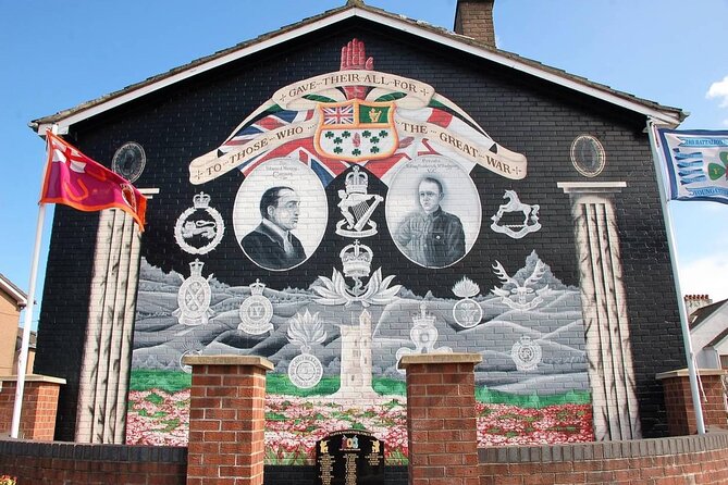 2 Hours Republican & Loyalist Mural Black Taxi Tour from Belfast - Clonard Monastery and secret peace talks