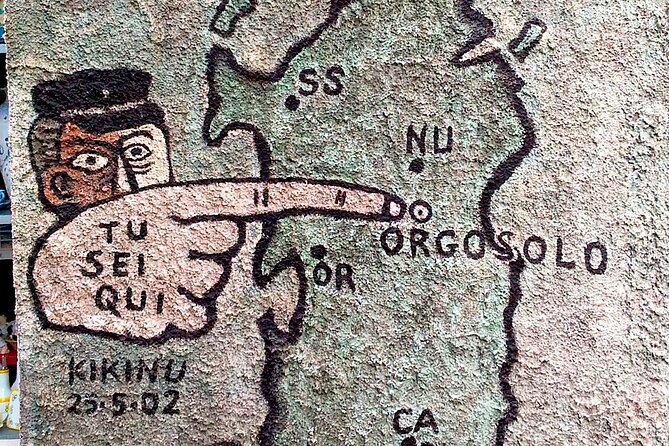 4x4 tour of Orgosolo: Murals and typical lunch at the shepherd's - A Giants’ Tomb from the Nuragic age