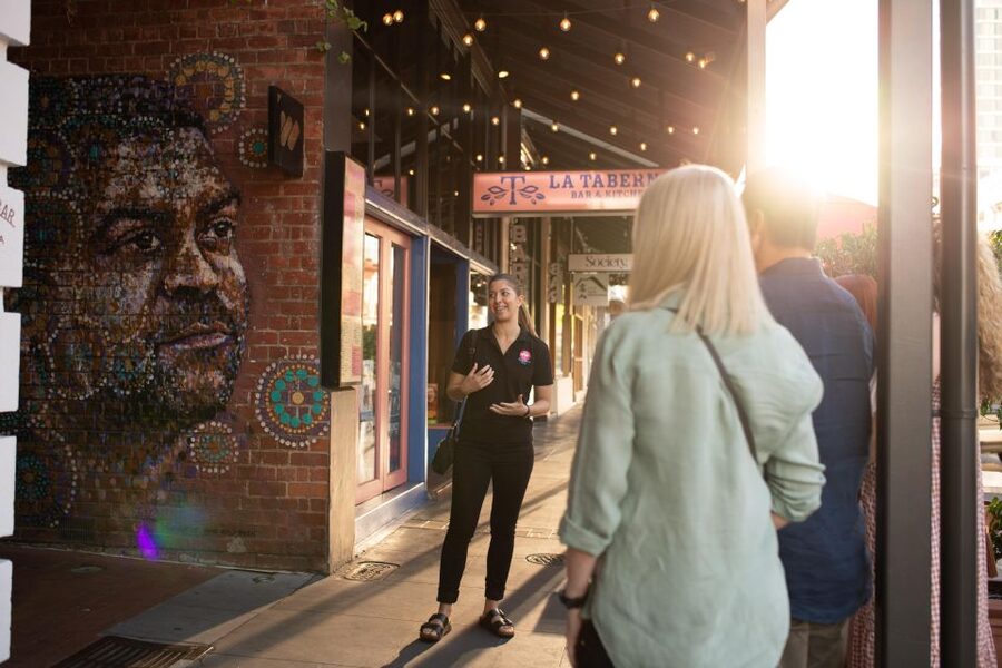 Adelaide: Paint and Palate Street Art Tour - Sweet stops as you reach Chinatown