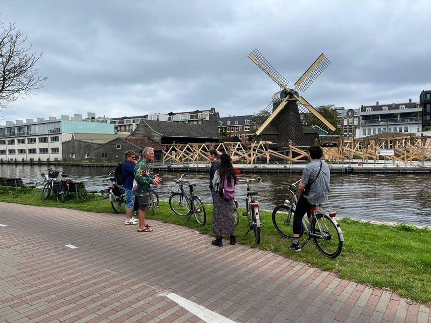 Amsterdam: Urban Bike Tour, Graffiti Art & Magnet Fishing - Crossing the IJ by ferry