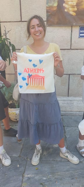 Athens: Graffiti Workshop and Tote Bag Painting Experience - The 90-minute walk through Athens street art