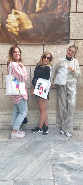 Athens: Graffiti Workshop and Tote Bag Painting Experience - From the streets to the Gazi art space