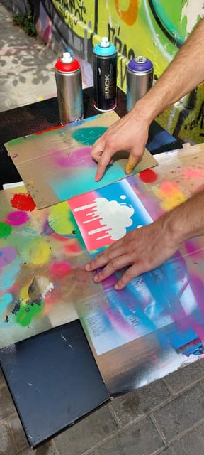 Athens: Graffiti Workshop and Tote Bag Painting Experience - Painting your own Athens souvenir