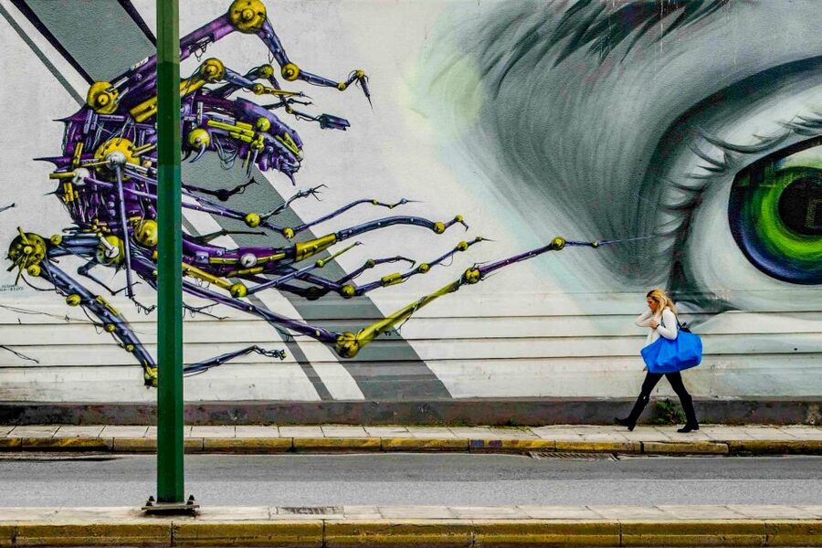 Athens: Guided Street Art Walking Tour - Monastiraki: the busy center with an alternative view