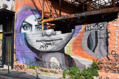 Athens street art tour