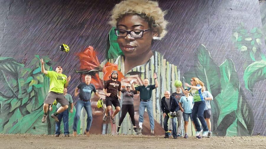 Atlanta: Street Art & Mural Bike Tour - BeltLine walls and large-scale public art