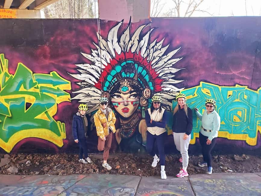 Atlanta: Street Art & Mural Bike Tour - The Outkast mural and Atlanta’s hip-hop identity