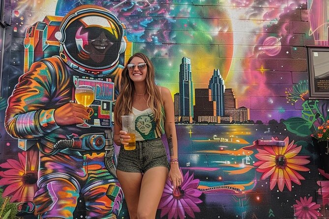 Austin Mural and Instagram Tour by Electric Pedicab - Why a pedicab works so well in Austin