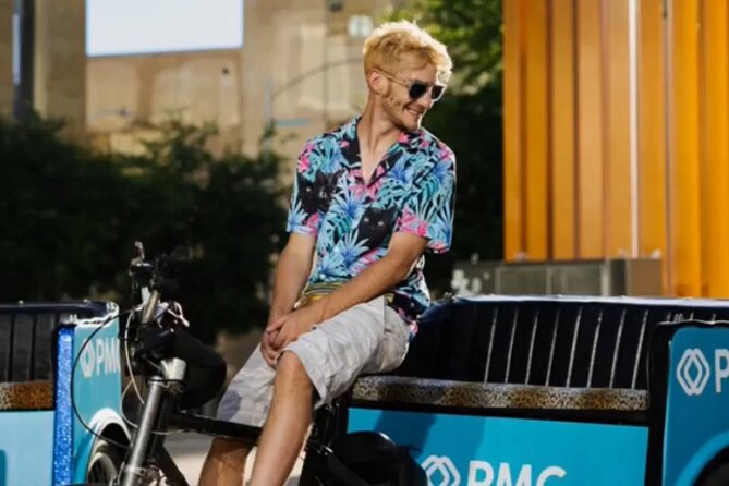 Austin Mural and Instagram Tour by Electric Pedicab - Barton Springs Drive and the Greenbelt area