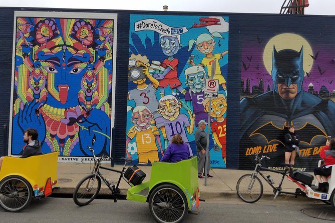 Austin Mural Selfie Tour by Pedicab - Heat, timing, and comfort on the road