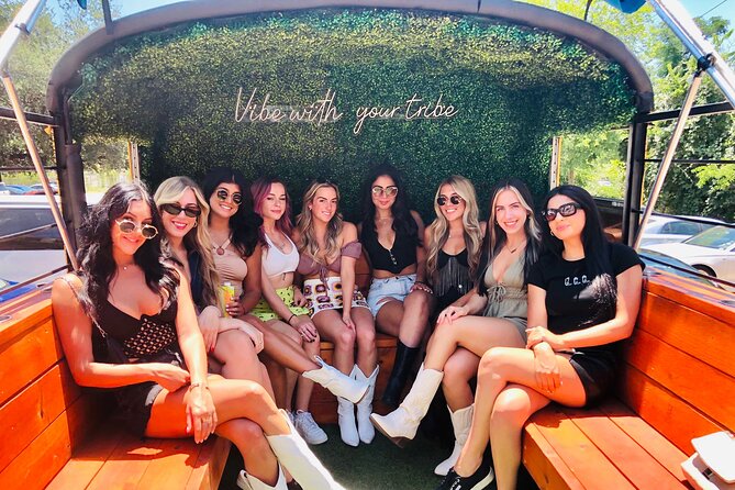 Austin Murals & Mimosas Roofless Party Bus Tour - Downtown Austin brings the city center into the route