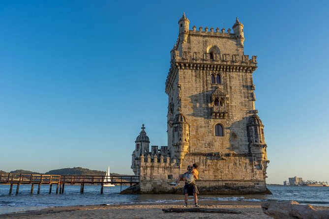 Authentic Lisbon: 4h Tuk Tuk Tour of Lisbon and Belém Secret Gems - Belém Tower beside the Tagus