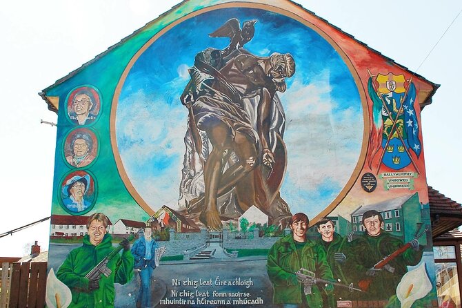 Award Winning Private 2 Hour Belfast Political Black Taxi Tour - Clonard Monastery and quiet peace talks