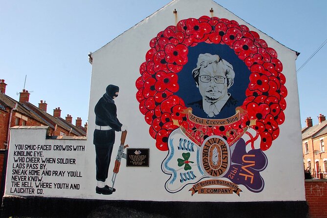 Award Winning Private 2 Hour Belfast Political Black Taxi Tour - Shankill Road and the loyalist view