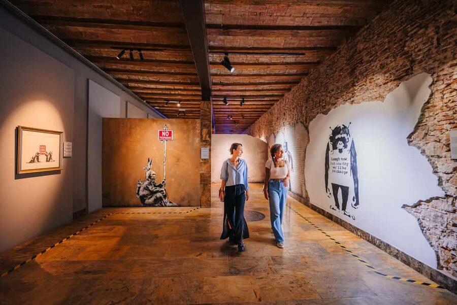 Barcelona: Banksy Museum, Permanent Exhibition Ticket - Booking flexibility and arrival details