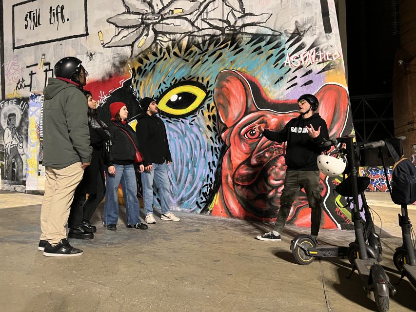 Barcelona: Graffiti E-Scooter Tour - Barcelona’s less obvious corners