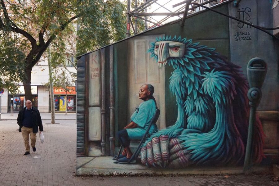 Barcelona: Raval Street Art and Graffiti Walking Tour - Starting at Jardins Talia on Avenida Paralel