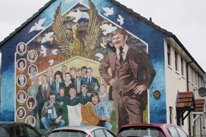 Belfast: Murals Taxi Tour - Divis Tower gives you an early sense of Belfast’s divide