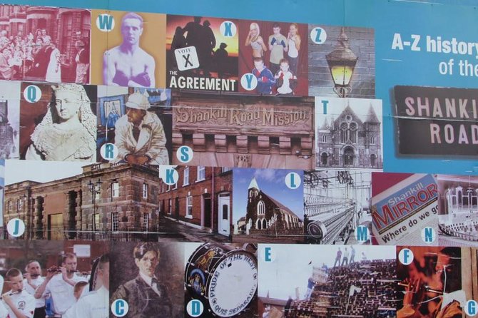 Belfast: Murals Taxi Tour - Falls Road and Bombay Street bring the conflict down to street level