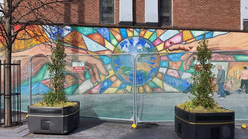 Belfast Troubles : Murals, Street Art, and Peace Wall Tour - Divis Road and Belfast’s newer street art