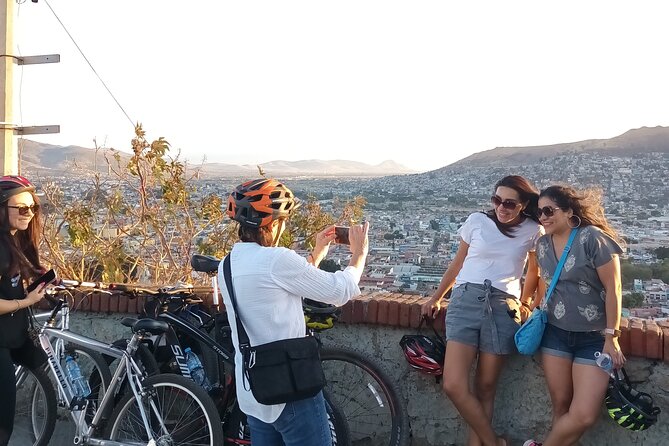 Bicycle Tour through Oaxaca learning about its Urban Art and History - Cerro del Fortín and the city from above