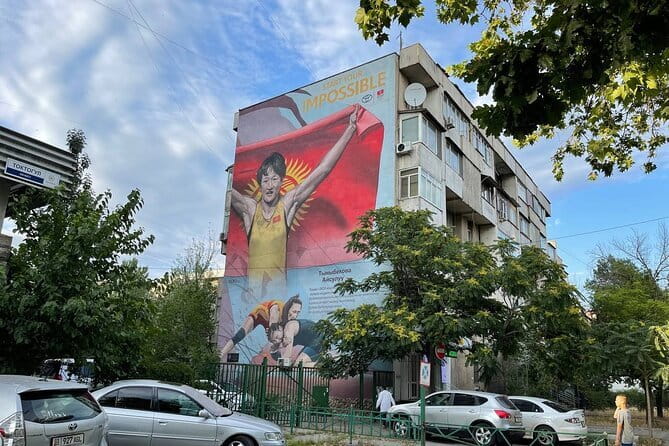 Bishkek Street Murals , Mosaics Arts and Kyrgyz Nomadic History - Reading Bishkek through murals and monuments