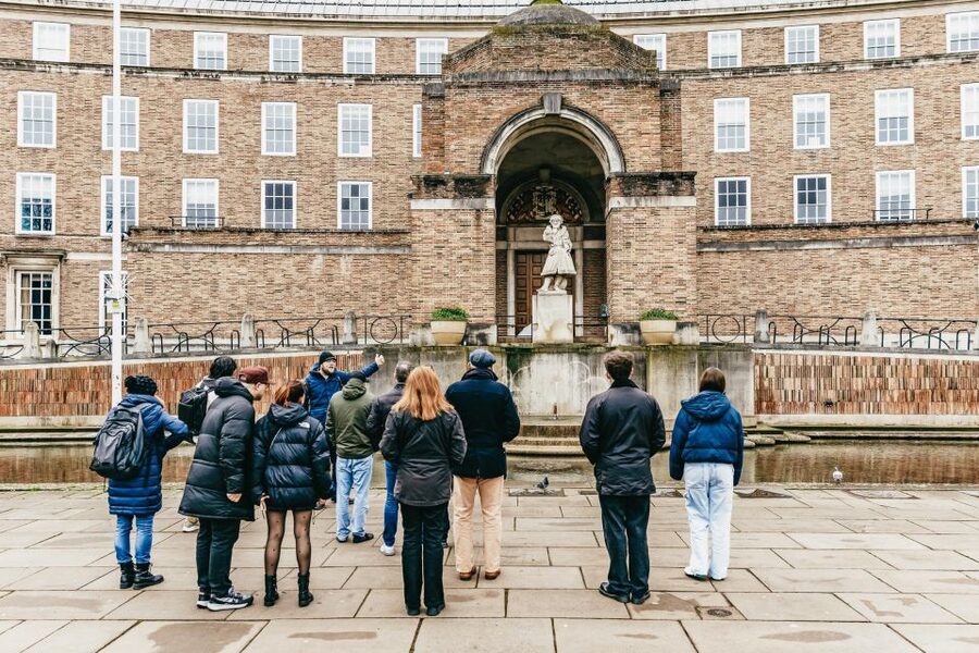 Bristol: Blackbeard to Banksy Guided Walking Tour - St John’s Church and the old city
