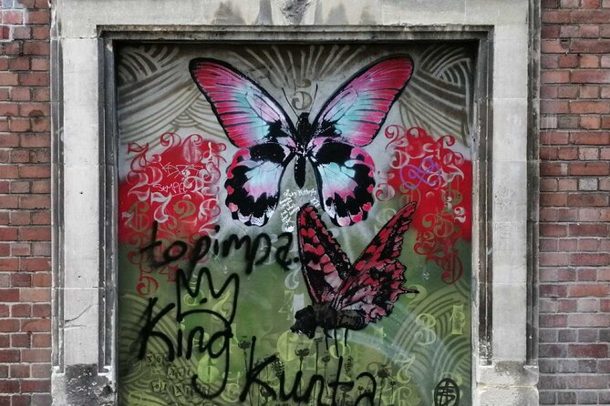 Bristol Street Art: Banksy Exploration Game and Tour - Aryz and a five-storey wall