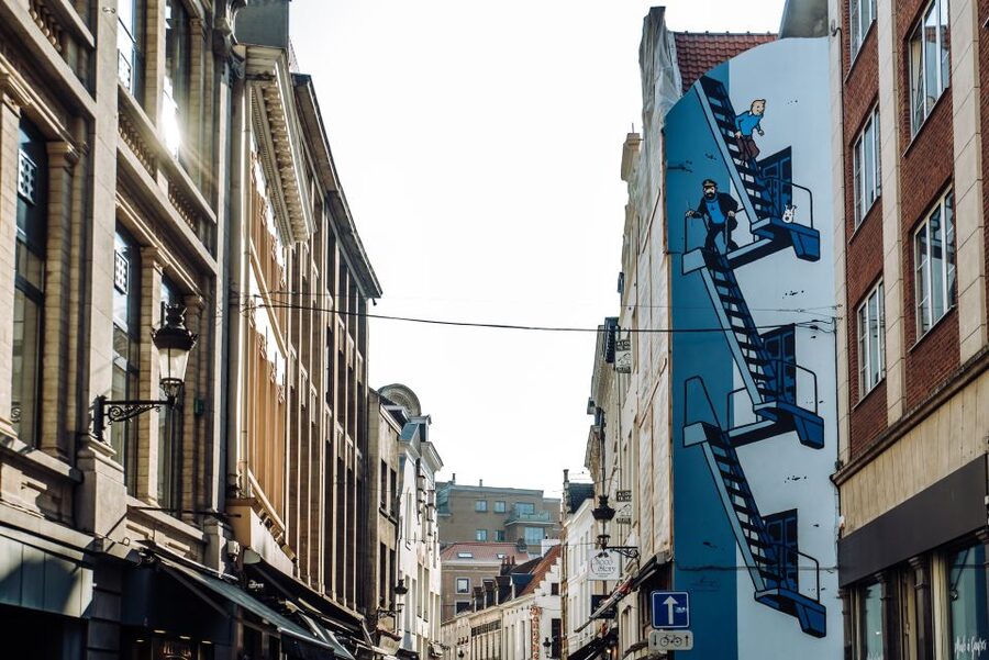 Brussels Comics & Street Art: Private Walking Tour - Starting Near Zuidstation and Finding the City’s Street Art