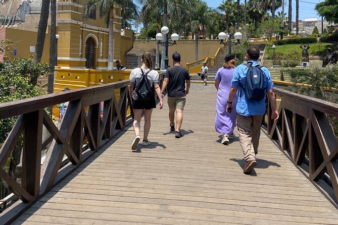 Colorful Barranco Tour and Street Art - The Bridge of Sighs and the coast