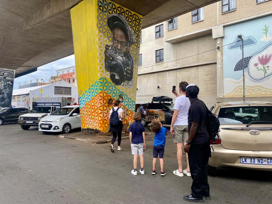 Colours of Johannesburg: A Graffiti & Street Art Tour - Braamfontein: where murals helped change a district