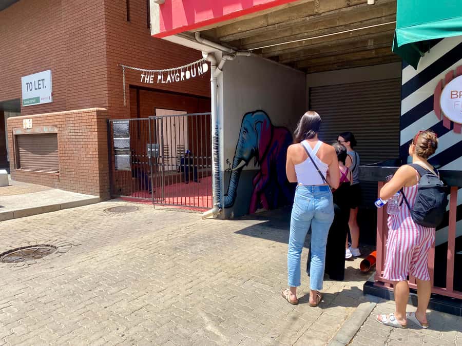 Colours of Johannesburg: A Graffiti & Street Art Tour - Maboneng: a lively finish among murals and tags