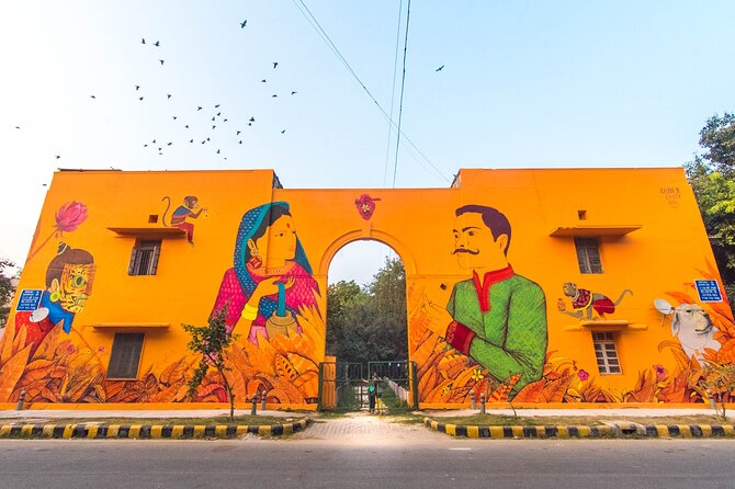 Delhi Street Art Walk in Lodhi Art District with Chai & Food - Beginning at 18 Lodhi Road