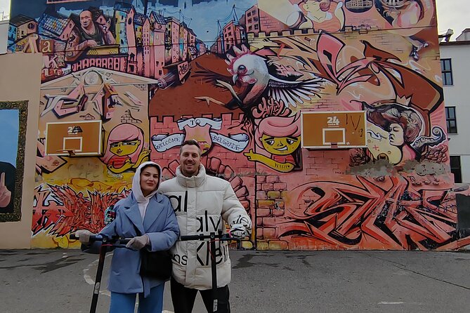 E-Scooter Street Art Tour - Dorćol Platz adds culture, coffee, and a possible beer