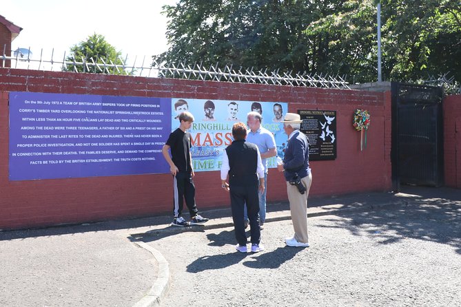 Falls road Murals Walking Tour with former prisoners - The International Wall and the larger political message
