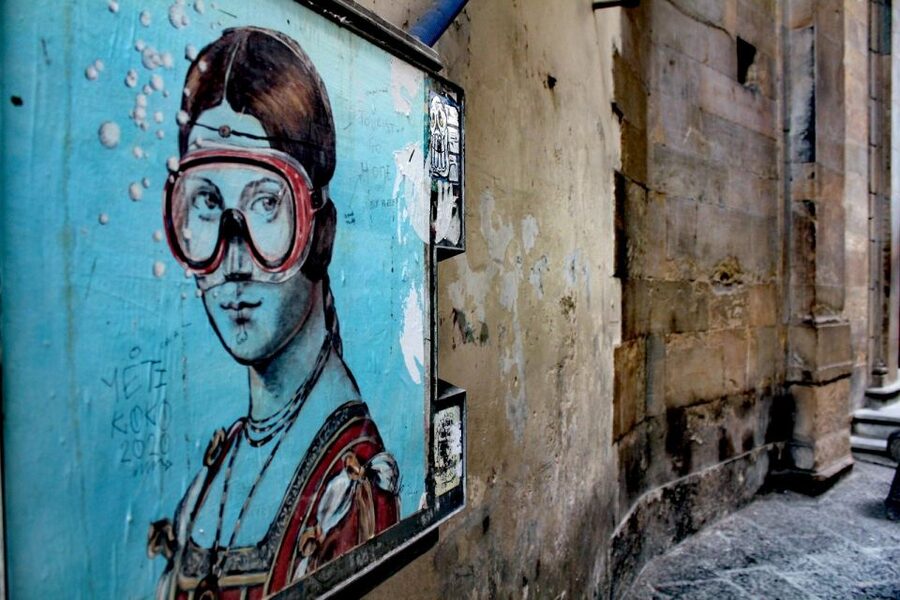 Florence: Street Art Tour - CLET Studio and Florence’s playful public art
