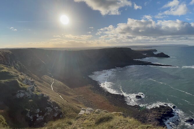 Giants Causeway Tour from Belfast + FREE Belfast Mural Tour - Ballintoy Harbour and the Iron Islands