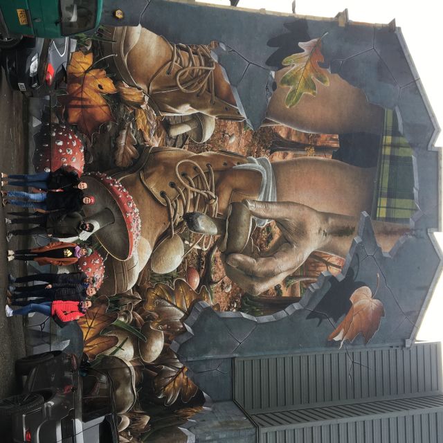 Glasgow: Street Art Guided Walking Tour - Bubbles and The World’s Most Economical Taxi