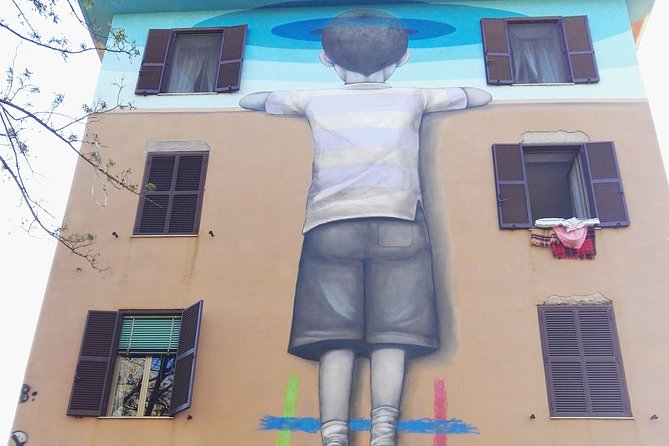 Graffiti art tour in Rome - Tor Marancia, Rome’s modern art stop