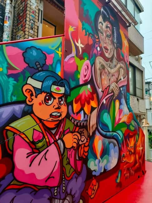 Graffiti in Tokyo Walking Tour: Shibuya and Harajuku - What $38 buys you