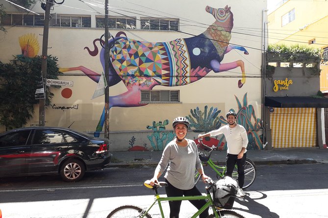 Graffiti & Urban Art Biketour w/ taco stop - Condesa: art among trees and art deco buildings