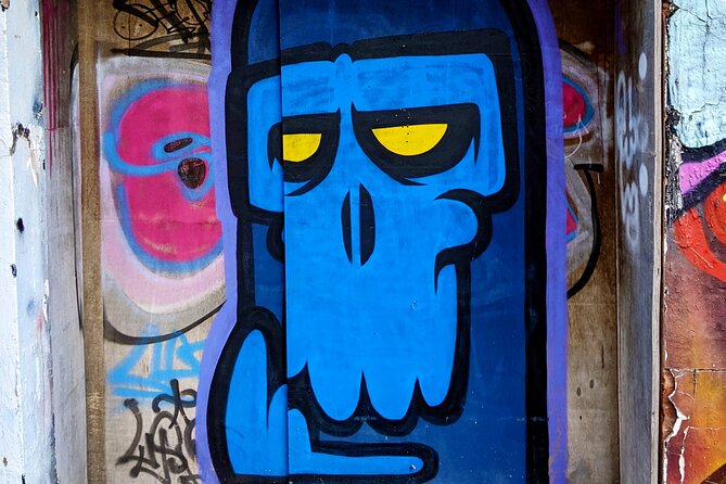 Guided Tour of Street Art in Birmingham - The Custard Factory and art in a private venue