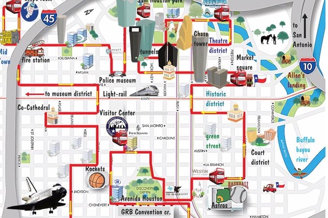 Houston's Official City & Mural Tour! - Market Square, Buffalo Bayou, and the city’s beginnings