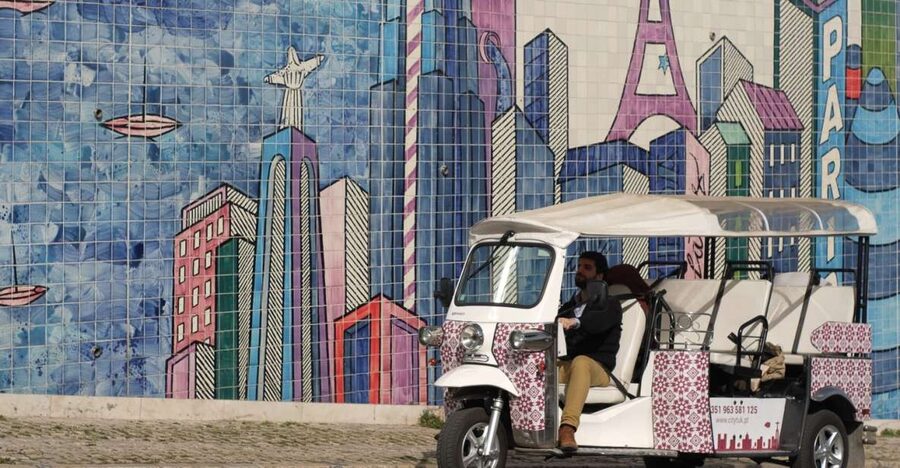Lisbon: 3-Hour Street Art Tuk Tuk Tour - LX Factory and Lisbon’s newer creative side