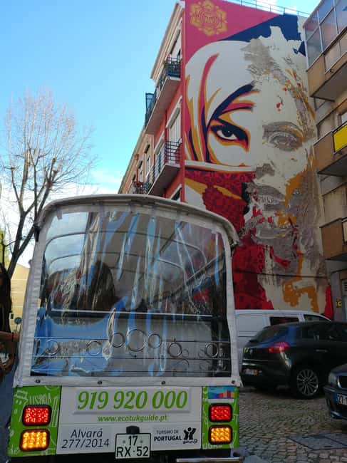 Lisbon Street Art by Tuk Tuk : Graffiti & Murals Discovery - Why a tuk-tuk works for Lisbon street art