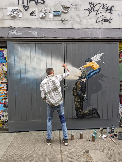London: Street Art and Graffiti Guided Walking Tour - Meeting under the White Goat at Old Spitalfields Market