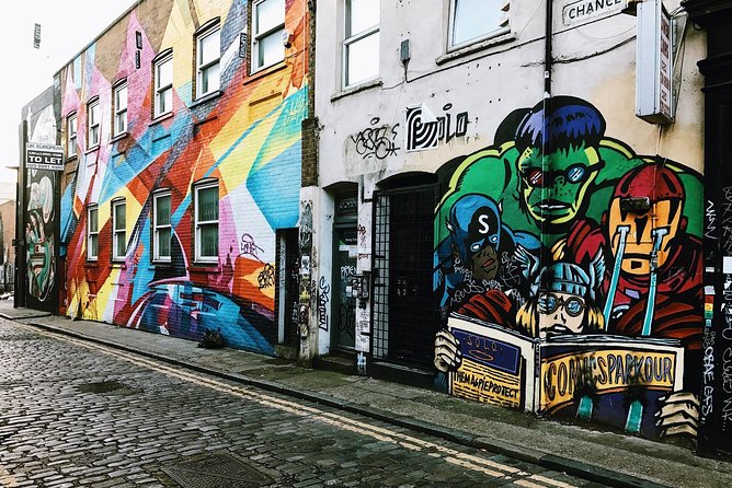 London Street Art Tour of the East End Semi-Private 12ppl Max - Brick Lane: art, food, and a changing neighborhood