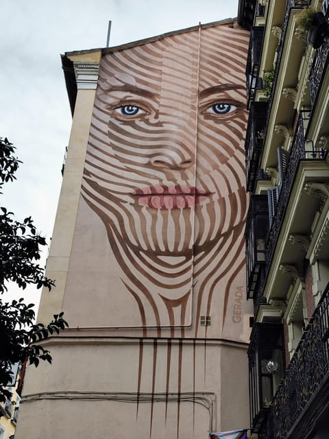Madrid: Hidden Street Art Tour - Calle de Embajadores and the larger wall paintings